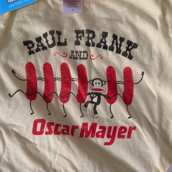 Paul Frank Oscar Mayer Graphic Tee in Yellow - Picture 5 of 5